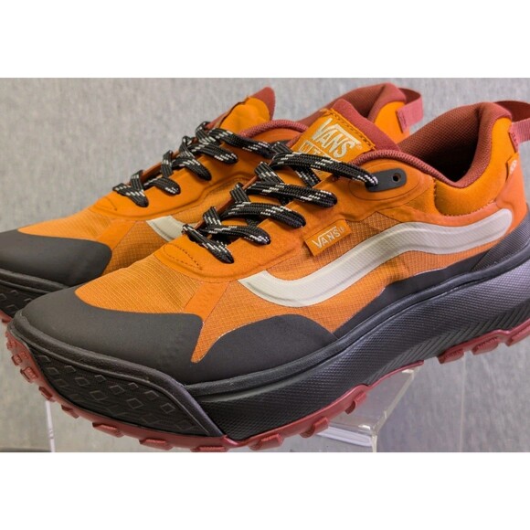 VANS MTE Crosspath Mid All-Terrain Shoes Marmalade Orange VN000CVV52K Size 7.5 - Picture 1 of 9